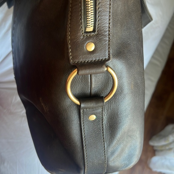 - LARGE YSL Muse Bag in Dark olive green - Picture 3 of 11